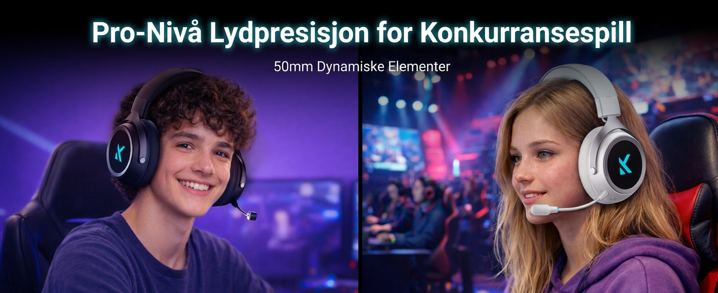 MCHOSE X9 trådløst spillheadset