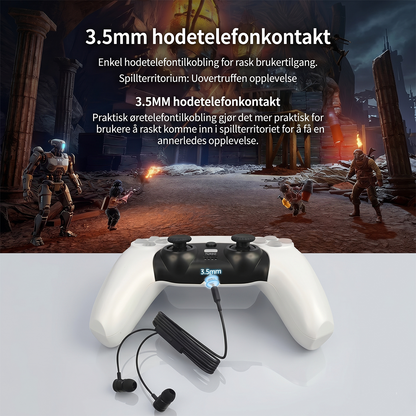 P49 Trådløs Spillkontroller for PS4