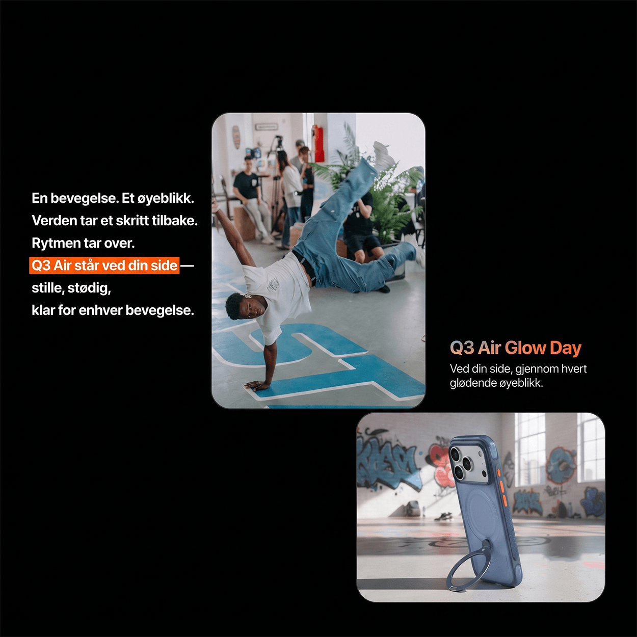 TORRAS Ostand Q3 Air MagSafe-deksel