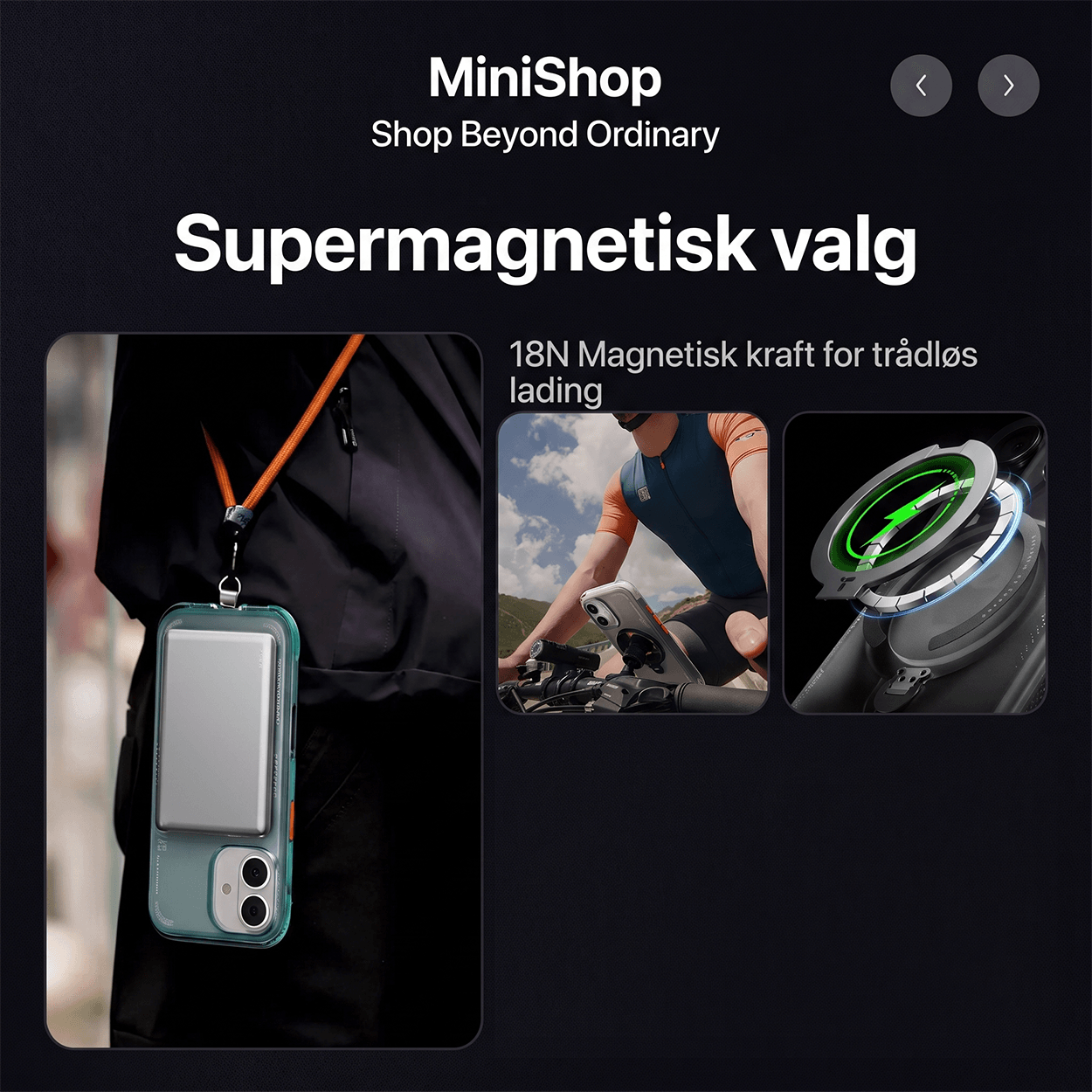 TORRAS Ostand Q3 Air MagSafe-deksel