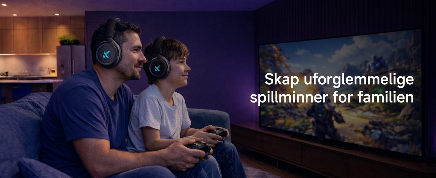 MCHOSE X9 trådløst spillheadset