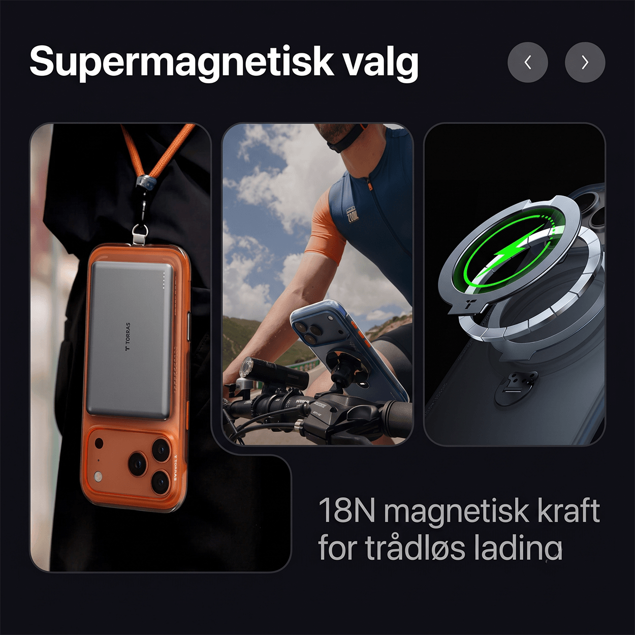 TORRAS Ostand Q3 Air MagSafe-deksel