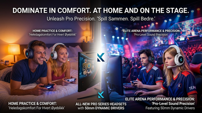 MCHOSE X9 trådløst spillheadset