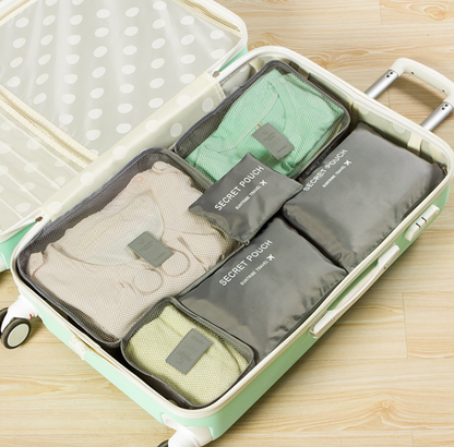 Vanntett nylon pakkepose for reise
