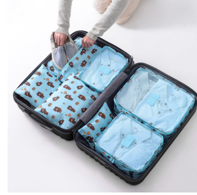 Vanntett nylon pakkepose for reise