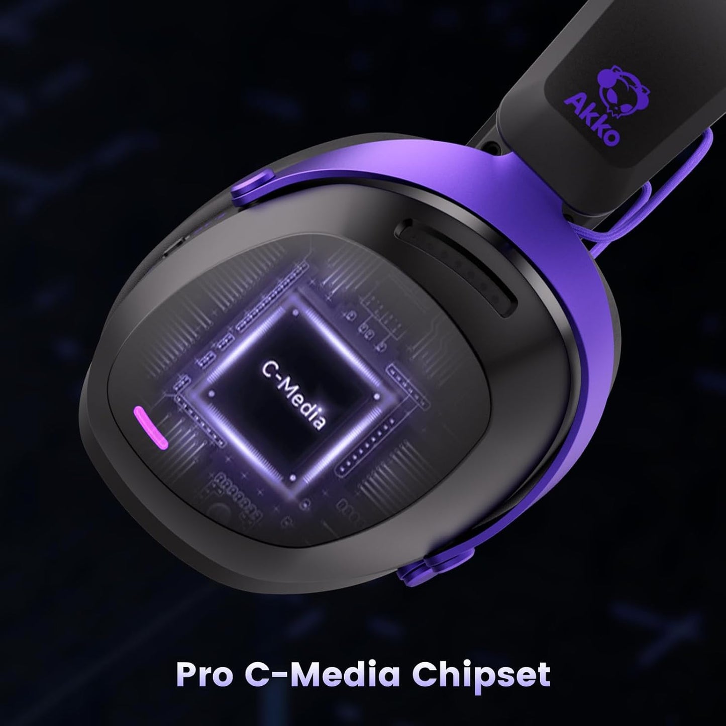 Akko GH300 Trådløst Gaming-headset – Quad-Mode