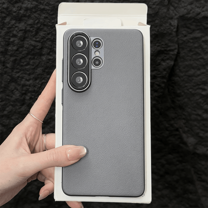 AEROVEIL Veganskinn-deksel for Samsung Galaxy S24/S25/S26 Ultra