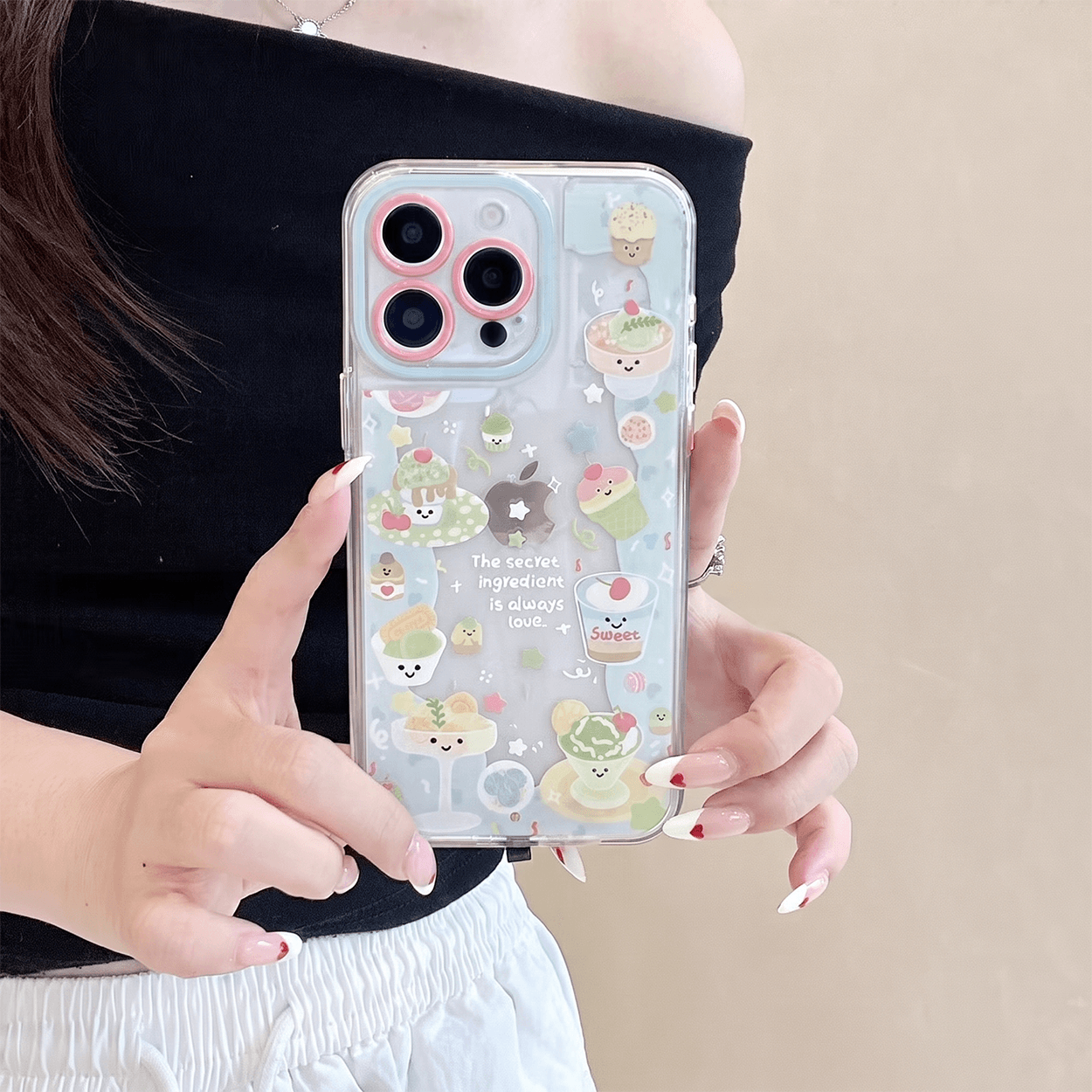 Glowing Cartoon Phone Case