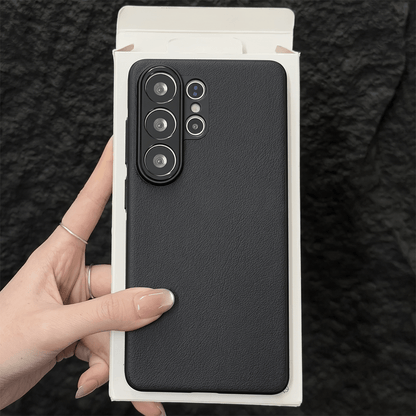 AEROVEIL Veganskinn-deksel for Samsung Galaxy S24/S25/S26 Ultra