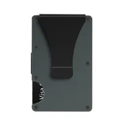 RFID lommebok med Airtag i aluminium