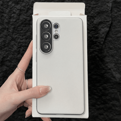 AEROVEIL Veganskinn-deksel for Samsung Galaxy S24/S25/S26 Ultra