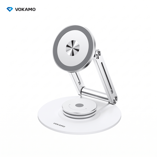 Vokamo MagStand Levitate – Magnetisk mobilstativ med justerbar vinkel i aluminiumslegering