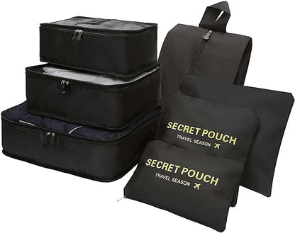 Vanntett nylon pakkepose for reise